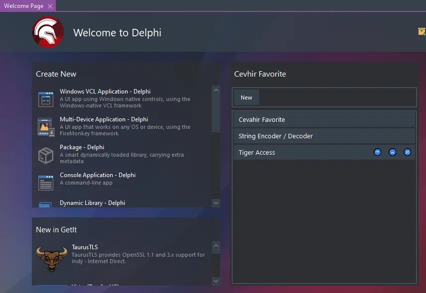 Favorite Management Tool for Delphi